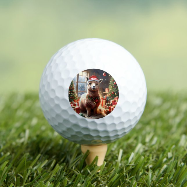 Balles De Golf "Alpaca les présents : un conte de Noël" (T-shirt Insitu)