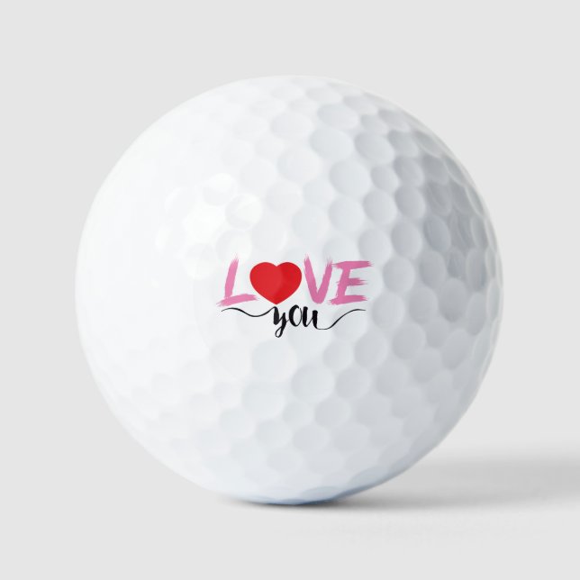 Balles De Golf amour (Recto)