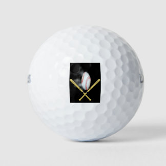 Balles De Golf amoureux de baseball