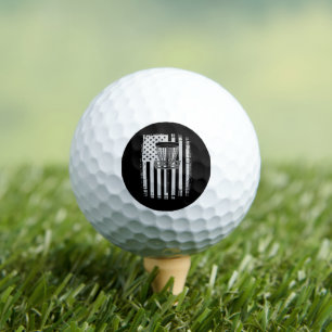 Balles De Golf Amoureux du Golf à Disque Drapeau USA Golfeur Spor