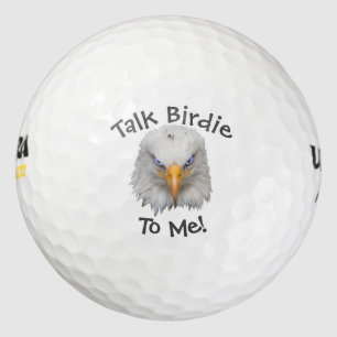 Balles De Golf Amusant Aigle "Talk Birdie To Me" Cadeau mignon