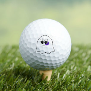 Balles De Golf Amusant émoji fantôme !