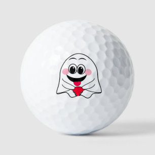 Balles De Golf Amusant émoji fantôme !