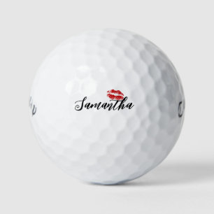 Balles De Golf Amusant et coquin rouge personnalisable Saint-Vale