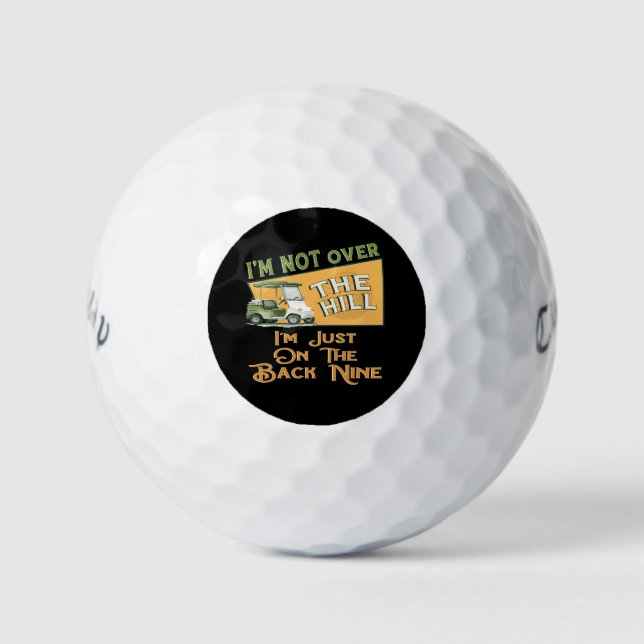 Balles De Golf Amusant sur la colline Golf Balls 70e anniversaire (Devant)