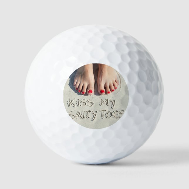 Balles De Golf Amusant terrain de golf - Pieds (Recto)