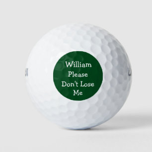 Balles De Golf Amusante Novelty Men's Lost Golf Balls
