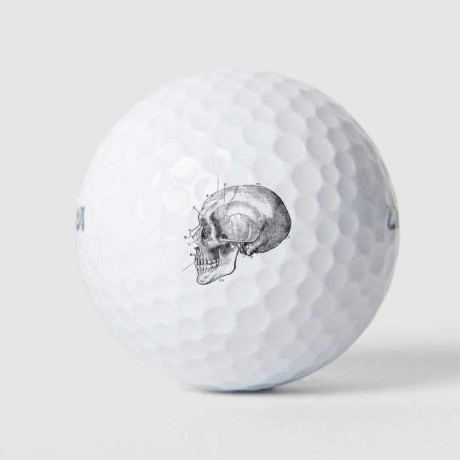 Balles De Golf Anatomie amusante (Devant)