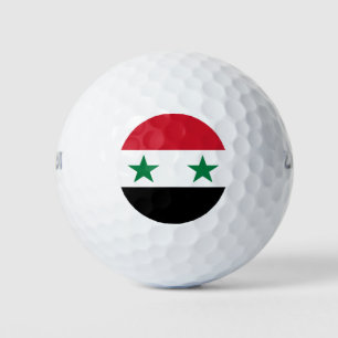 Balles De Golf Ancien drapeau de Syrie