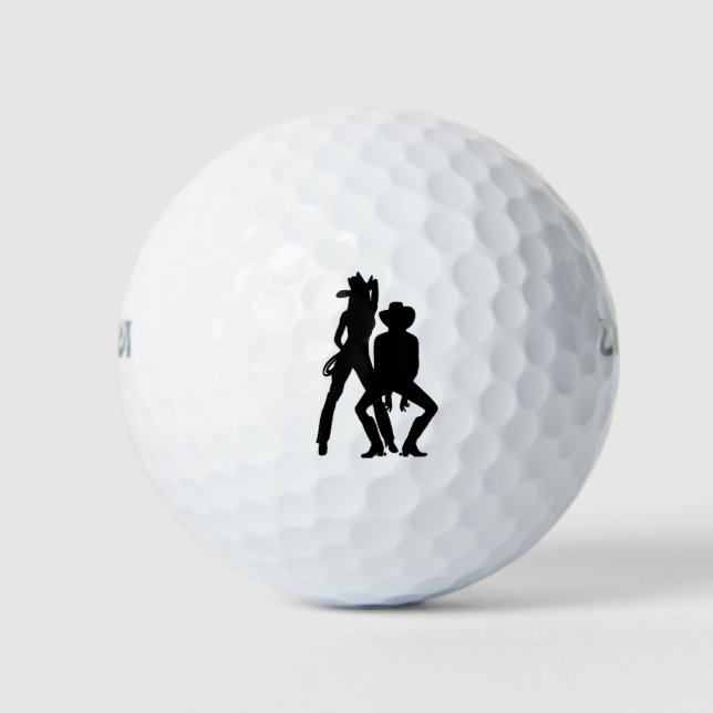 Balles De Golf Ancienne danse en ligne Western (Devant)