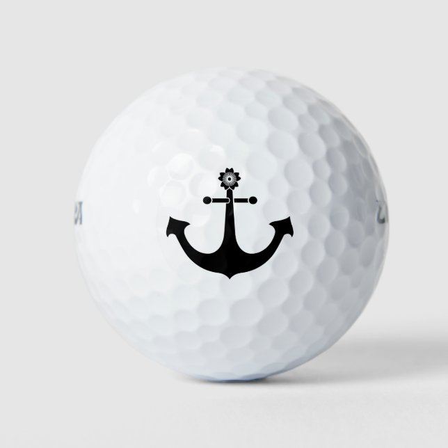 Balles De Golf Ancrage de la marine (Devant)