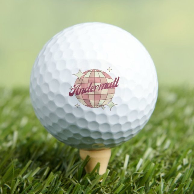 Balles De Golf Andermatt Suisse golfeur Balls de golf (Créateur téléchargé)