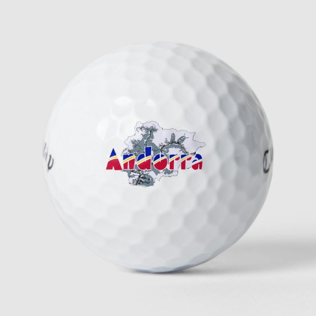 Balles De Golf Andorre (Devant)