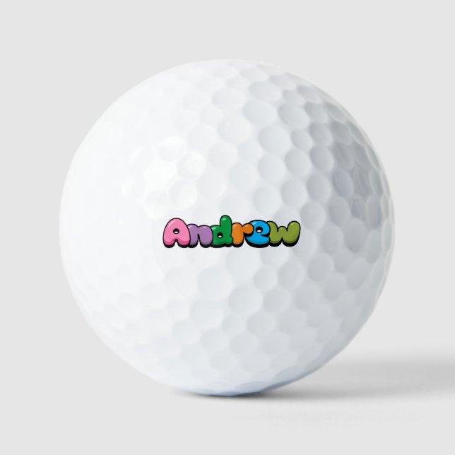Balles De Golf Andrew (Recto)