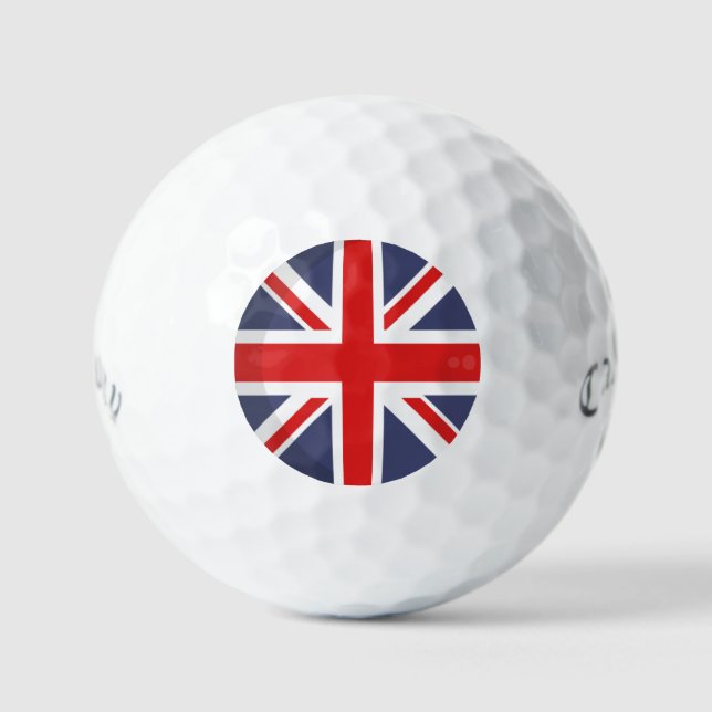 Balles De Golf Angleterre FLAG (Recto)