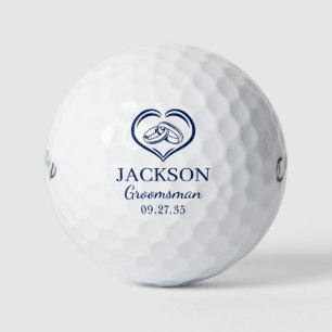 Balles De Golf Anneaux de mariage garçon d'honneur