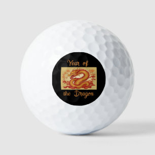 Balles De Golf Année du Dragon Golf Ball