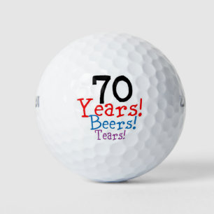 Balles De Golf Anniversaire 70 ans