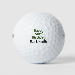 Balles De Golf Anniversaire 90 ans