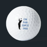 Balles De Golf Anniversaire Golfer Funny 70e heureux papa Par<br><div class="desc">A parité depuis 1952. 70e anniversaire. Parfait pour papa,  grand-père,  stepdad. Idée cadeau de golfeur. Personnalisez-le avec un an.</div>