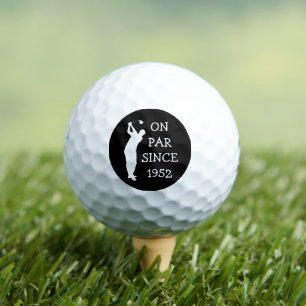 Balles De Golf Anniversaire Golfer Funny 70e heureux papa Par
