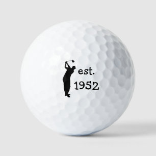 Balles De Golf Anniversaire Golfer Funny 70ème heureux Papa Golf