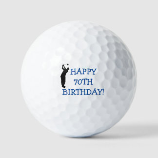 Balles De Golf Anniversaire Golfer Funny 70ème heureux Papa Golf