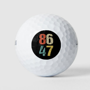 Balles De Golf Anti-Trump - 86 47 I