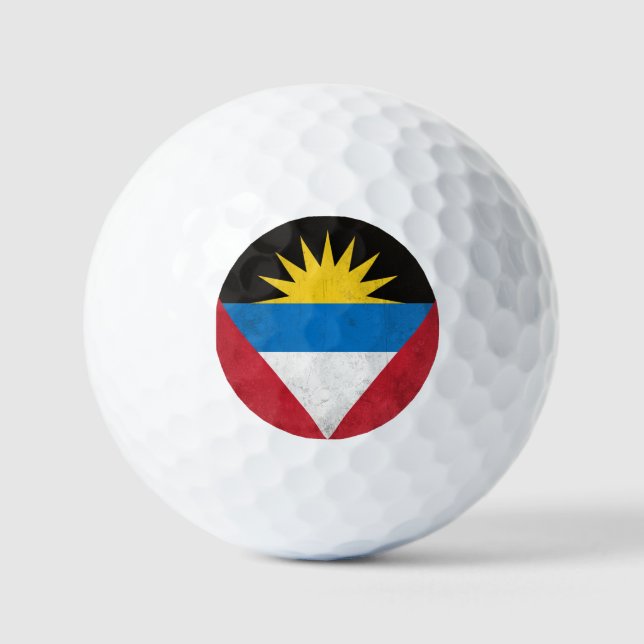 Balles De Golf Antigua-et-Barbuda (Recto)