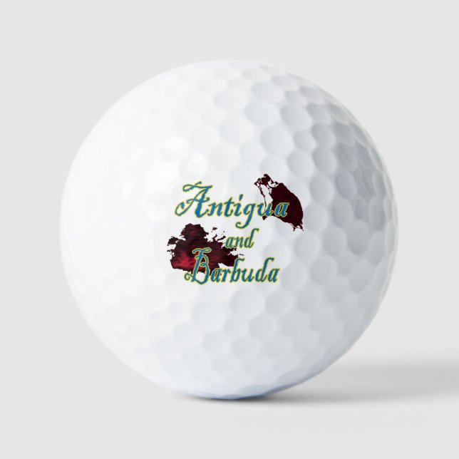 Balles De Golf Antigua-et-Barbuda (Recto)