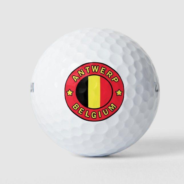 Balles De Golf Anvers Belgique (Devant)
