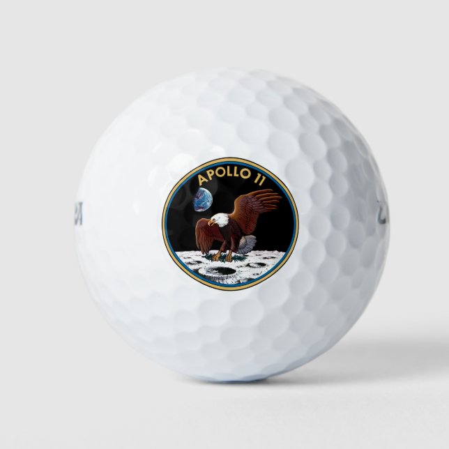 Balles De Golf Apollo 11 (Devant)