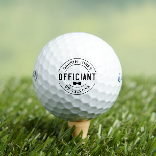 Balles De Golf Appel officiel de cadeaux Mariages personnalisés