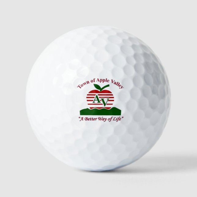BALLES DE GOLF APPLE VALLEY CALIFORNIE (Recto)