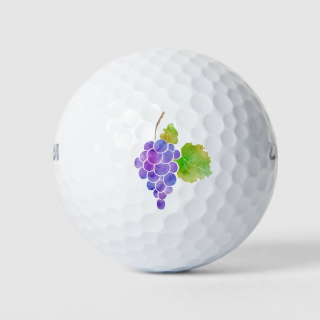 Balles De Golf Aquarelle (Devant)