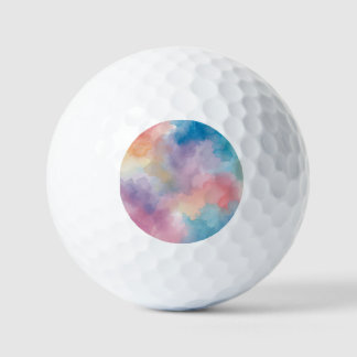 Balles De Golf Aquarelle