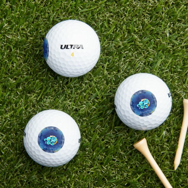 Balles De Golf Aquarius (Herbe in situ)