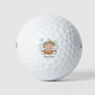Balles De Golf Aquarius Cartoon Baby