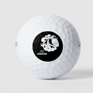 Balles De Golf Aquarius Silhouette