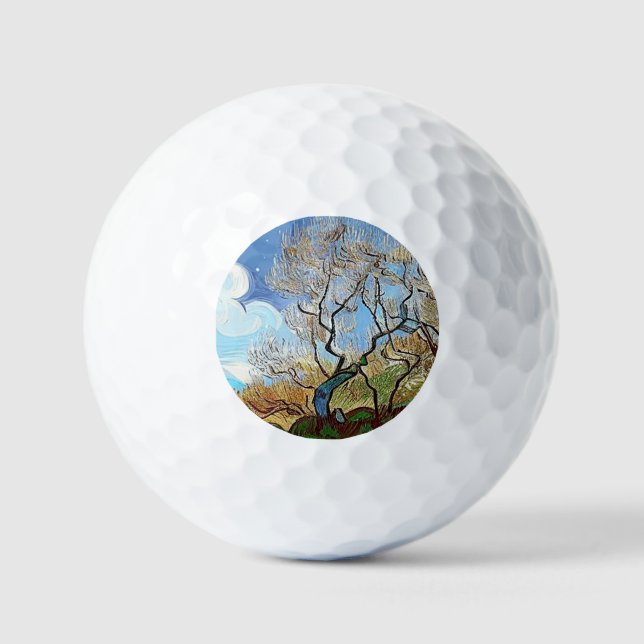 BALLES DE GOLF ARBRE DE MONTAGNE (Recto)