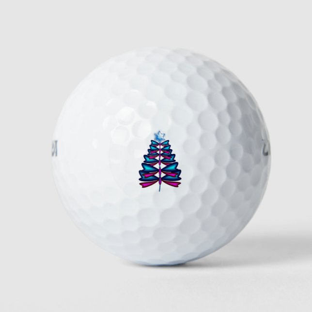 Balles De Golf Arbre de Noël des libellules (Devant)