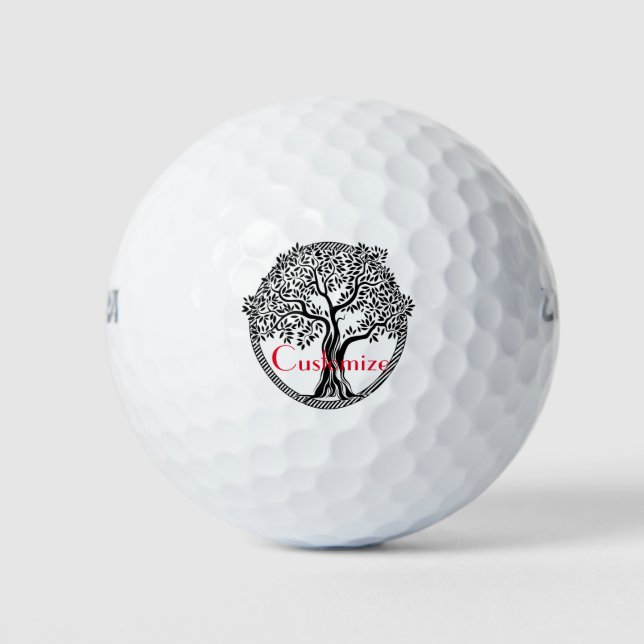 Balles De Golf Arbre de vie Thunder_Cove (Devant)