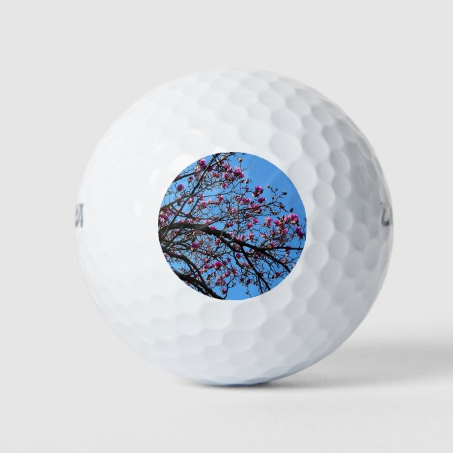 Balles De Golf Arbre tulipe en fleur (Devant)