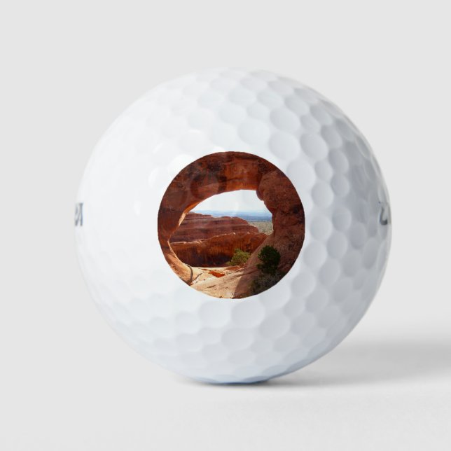 Balles De Golf Arche de partition au Parc national des Arches (Devant)