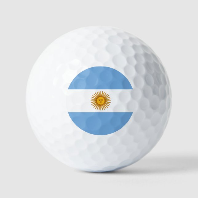 Balles De Golf Argentine (Recto)