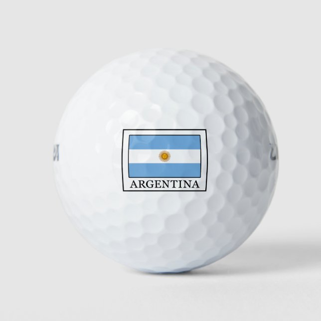 Balles De Golf Argentine (Devant)