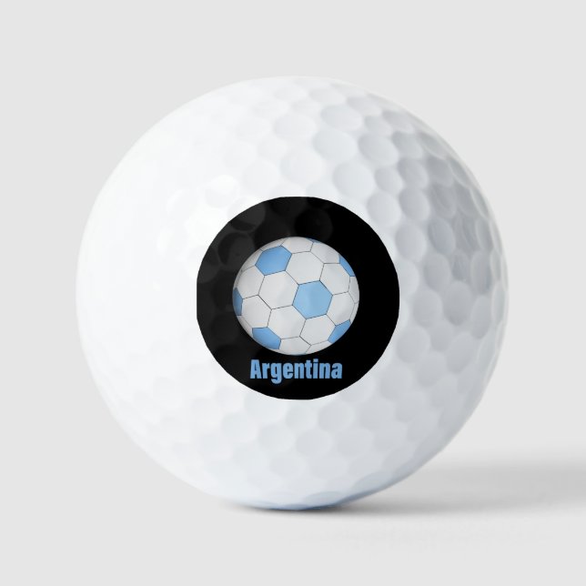 Balles De Golf Argentine de football  (Recto)