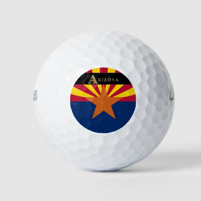 BALLES DE GOLF ARIZONA  (Devant)