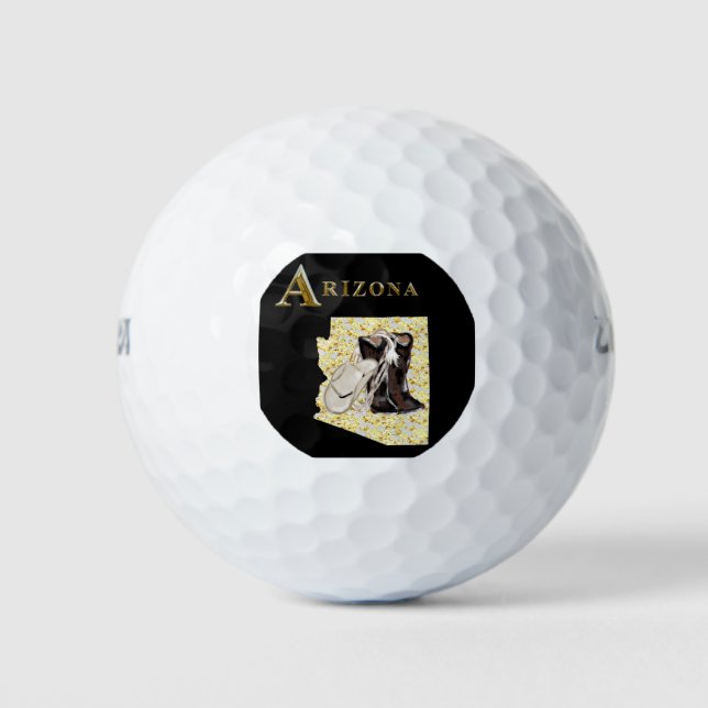 BALLES DE GOLF ARIZONA DREAM (Devant)