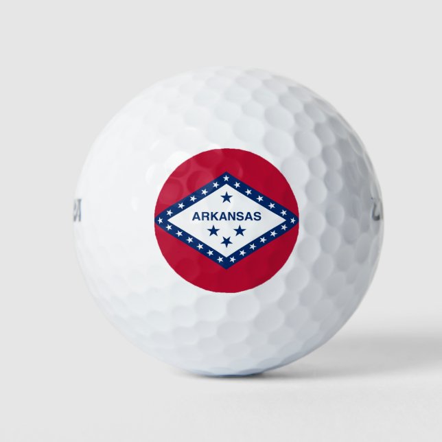 BALLES DE GOLF ARKANSAS (Devant)